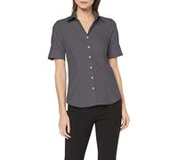 Seidensticker Chemisier pour femme - Chemisier de ville - Chemisier - Regular Fit - Manches courtes - Uni - 100 % coton