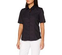 Seidensticker Chemisier pour femme - Chemisier de ville - Chemisier - Regular Fit - Manches courtes - Uni - 100 % coton