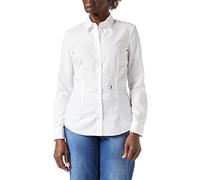Seidensticker Chemisier pour femme - Chemisier de ville - Chemisier - Slim Fit - Manches courtes - Uni - Stretch