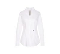 Seidensticker Chemisier pour femme - Chemisier de ville - Sans repassage - Chemisier à col gobelet - Coupe slim - Manches longues - 100 % coton