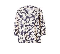 SEIDENSTICKER Chemisier 'Schwarze Rose' beige / bleu foncé, Taille M