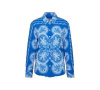 SEIDENSTICKER Chemisier 'Schwarze Rose' bleu / blanc, Taille M