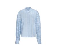 SEIDENSTICKER Chemisier 'Schwarze Rose' bleu ciel / blanc, Taille L