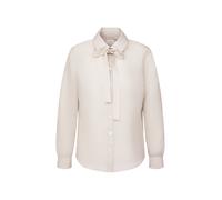 SEIDENSTICKER Chemisier 'Schwarze Rose' gris clair / blanc cassé, Taille 4XL