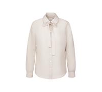 SEIDENSTICKER Chemisier 'Schwarze Rose' gris clair / blanc cassé, Taille 6XL