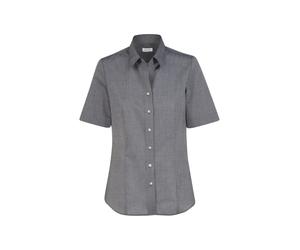 SEIDENSTICKER Chemisier 'Schwarze Rose' gris foncé, Taille S-M