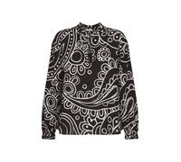 SEIDENSTICKER Chemisier 'Schwarze Rose' noir / blanc, Taille M