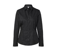Chemisier manches longues femme Seidensticker Slim Fit 1/1 Kent Noir 40
