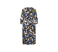 Seidensticker Damen Blusenkleid mit Bindegürtel Robe, Bleu Marine, 40 Femme