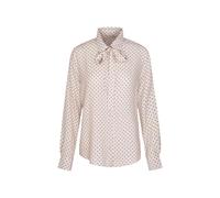 Seidensticker Fashion Bluse Langarm Chemisier Tendance, Beige, 50 Femmes