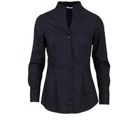 Seidensticker Femme Chemisier Kelchkragenbluse Langarm Slim Fit Uni Bügelfrei , 46 EU