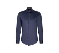 Seidensticker Herren Business Hemd Chemise, Bleu, 45 Hommes