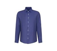 Seidensticker Herren Business Hemd Chemise, Bleu, 45 Hommes