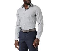 Seidensticker Herren Business Hemd Shaped Fit - Bügelfreies Chemise, Bleu (Dunkelblau 19) Dark, 37 Homme