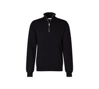 Seidensticker Herren Merino Pullover mit Reissverschluss Pull-Over, Bleu, XL Homme