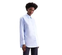 Seidensticker Oversized Fit Langarm Oversizebluse Blouse, Bleu, 48 Femmes