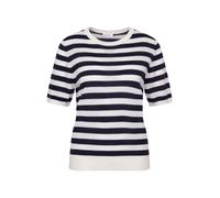 SEIDENSTICKER Pull-over bleu foncé / blanc, Taille L