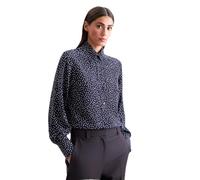 Seidensticker Regular Fit Langarm Bluse Blouse, Bleu, 42 Femmes