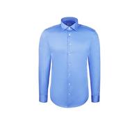 Seidensticker Regular Fit Langarm Business-Hemd Chemise, Bleu, 42 Hommes