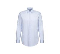 Seidensticker Regular Fit Langarm Business-Hemd Chemise, Bleu Clair, 43 Homme