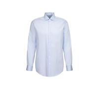 Seidensticker Regular Fit Langarm Business-Hemd Chemise, Bleu Clair, 45 Hommes