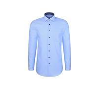 Seidensticker Regular Fit Langarm Business-Hemd Chemise, Bleu Clair, 48 Hommes