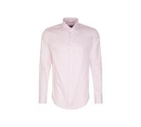 Seidensticker Regular Fit Langarm Business-Hemd Chemise, Rose, 45 Hommes