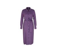 SEIDENSTICKER Robe-chemise ' Schwarze Rose ' bleu foncé / curry / rose foncé / blanc, Taille 40