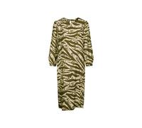 Seidensticker Robe Chemisier pour Femme, Vert, 38