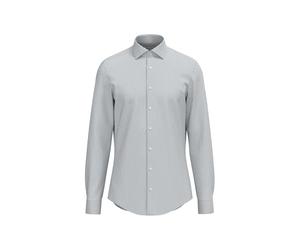 Seidensticker Shaped Fit Langarm Business-Hemd Chemise, Vert, 43 Hommes