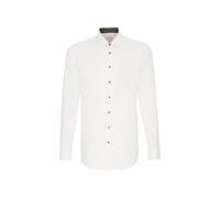 Seidensticker Slim Fit Infroissable Manches Longues Col Kent Chemise d'affaires Homme, Blanc, 43
