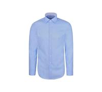 Seidensticker Slim Fit Langarm Business-Hemd Chemise, Bleu Clair, 42 Hommes