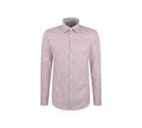 Seidensticker Slim Fit Langarm Business-Hemd Chemise, Lilas, 42 Hommes