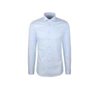 Seidensticker Slim Fit Langarm Casual-Hemd Chemise, Bleu Clair, 42 Hommes