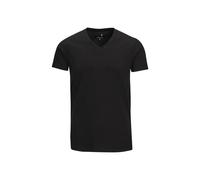 T-shirt homme Seidensticker - coupe classique - uni - col V - manches courtes - stretch