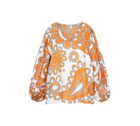 SEIDENSTICKER T-shirt 'The Statement Prints' bleu / orange / blanc, Taille XXXL