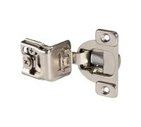 SEIDER 2PCS / Lot Charnière d'armoire à Fermeture Douce Charnières en satiné for Placard de Cuisine 1-1/2 Pouces Superpositions Meubles Face Frame Door(1.25 inch 2PS)
