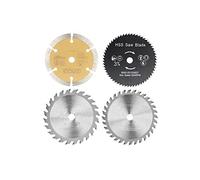 SEIDER Lame de scie TCT 89x10mm Disque de Coupe en Bois Lame de scie Circulaire à Pointe de carbure for Outils de Travail du Bois de Coupe en Plastique PVC(4pcs Set)