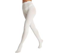 Seidiva Collant Femme Opaque 80 Deniers, Collants Mat Plus de 25 Couleurs Unies, Doux et ultra Extensible, Crème L-XL