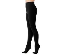 Seidiva Collants Fille Collant Doux Classiques à Pieds 60 DEN, Collants Enfants Unis Semi Opaques pour Danse Ballet École Bas Tous Les Jours, De 4 À 12 Ans, Noir 146-164