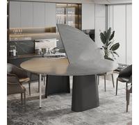 SEIFE Rallonge de Table Ronde Pliable de Grande Taille, rallonge de Table Pliante, Plateau de Pliant de Remplacement temporaire pour l'extérieur(130cm/51.1in)