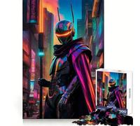 Seigneur Cyber Android Adolescents Guerriers Cyberpunk Puzzle 1000 Pièces Mind Clarity Cozy Passtime Perfect Lock (38x26cm)