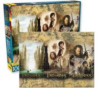 Seigneur des Anneaux Posters Triptych 1000 Pièce Puzzle 510mm x 710mm