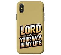 Seigneur, Fais ce Que tu Veux dans ma Vie Coque pour iPhone X/XS