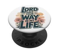 Seigneur, Fais ce Que tu Veux dans ma Vie PopSockets PopGrip Adhésif