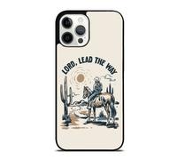 Seigneur, guide-moi ! - Coque western à cheval - Compatible avec iPhone 15, 14, 13, 12, 11X, XS, XR8, 7, 6, 6s Plus, Mini, Pro, Max - Fine et