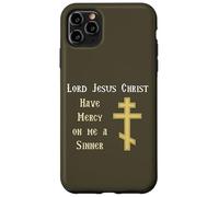 Seigneur Jésus-Christ, ayez pitié de Moi Un pécheur orthodoxe Coque pour iPhone 11 Pro Max