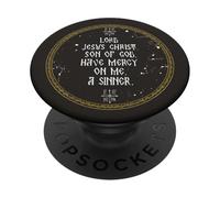 Seigneur Jésus-Christ, Fils de Dieu, ayez pitié de Moi Un pécheur PopSockets PopGrip Adhésif