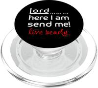 Seigneur, me Voici, envoie-Moi Ésaïe 6:8 PopSockets PopGrip pour MagSafe