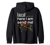 Seigneur, me Voici, envoie-Moi Ésaïe 6:8 Sweat à Capuche